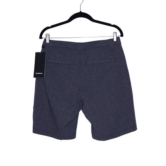 lululemon athletica Other - LULULEMON NEW Commission Short Classic 9" Heathered Black Casual Men's 30